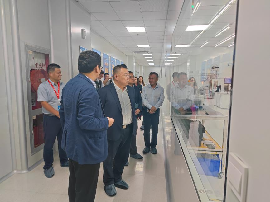 上海国投公司调研相关集成电路企业